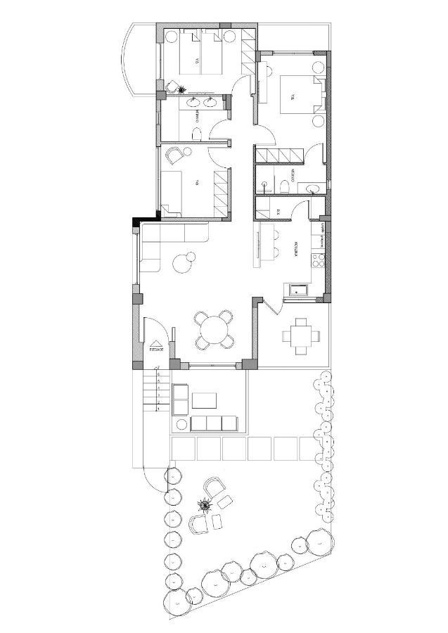 Ros Solis Luxure House Hriszí Aktí Haniá Kültér fotó
